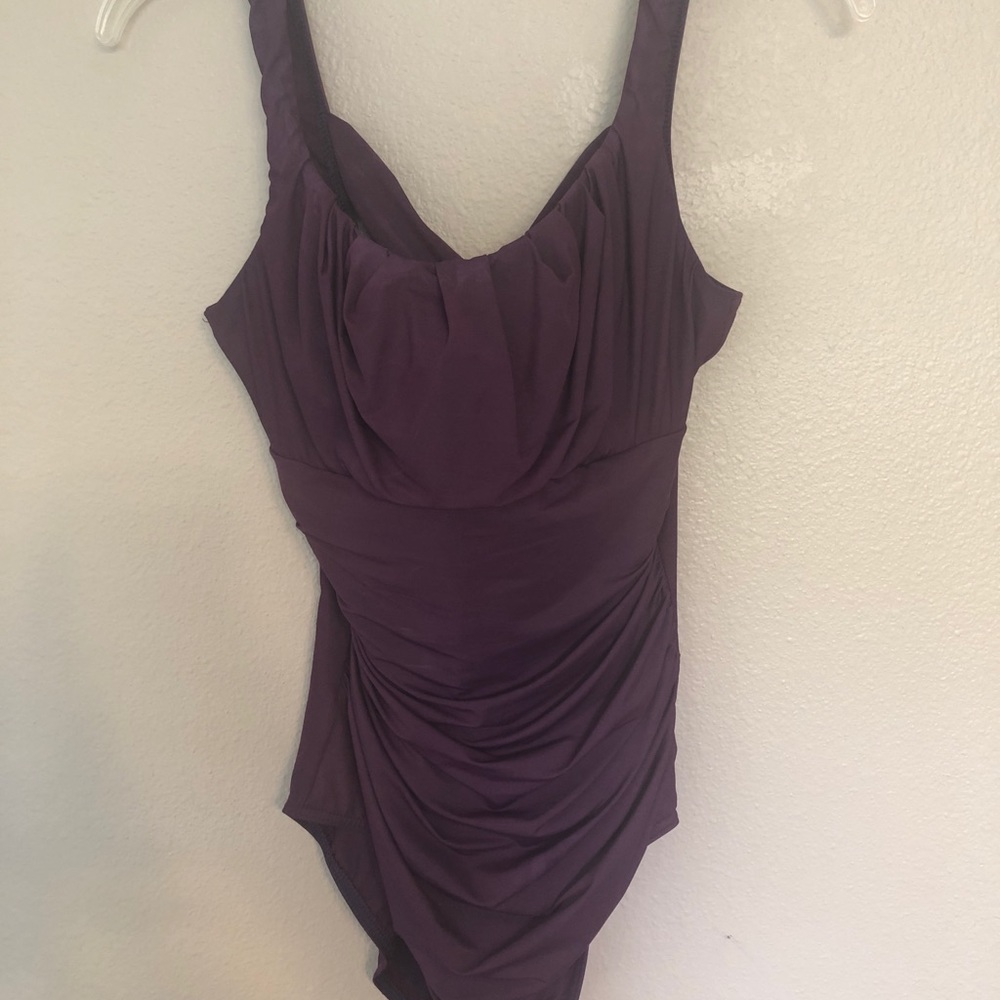 Lands’ End Slender One Piece Swimsuit, size 12